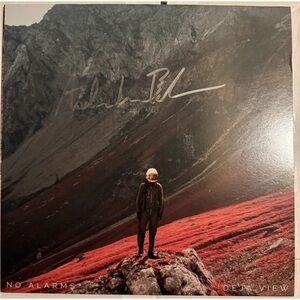 No Alarms – Deja View EP SIGNED Rare Opaque Red Vinyl 12" 45 RPM Indie Rock NM+